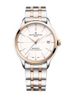 Orologio Baume & Mercier Uomo Clifton in Acciaio/Oro rosa M0A10458